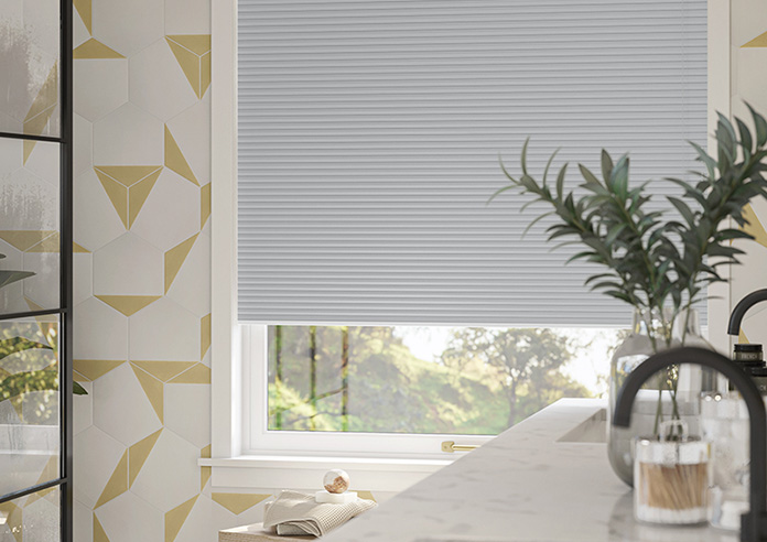 Stellar, Gris - Pleated Blind - Image 5